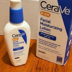CeraVe AM Facial Moisturizing Lotion spf 30 2oz NWT